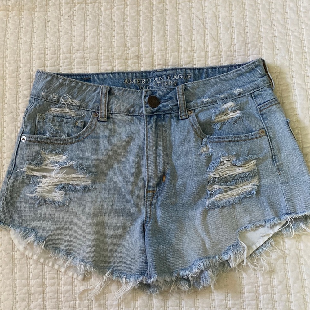 American Eagle Distressed Shorts